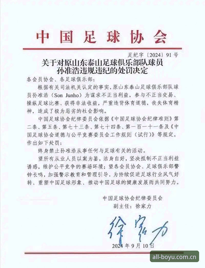 博鱼体育苹果下载 中国足协第三批禁足名单发布:17人终身禁赛,48人受罚的5大关注点